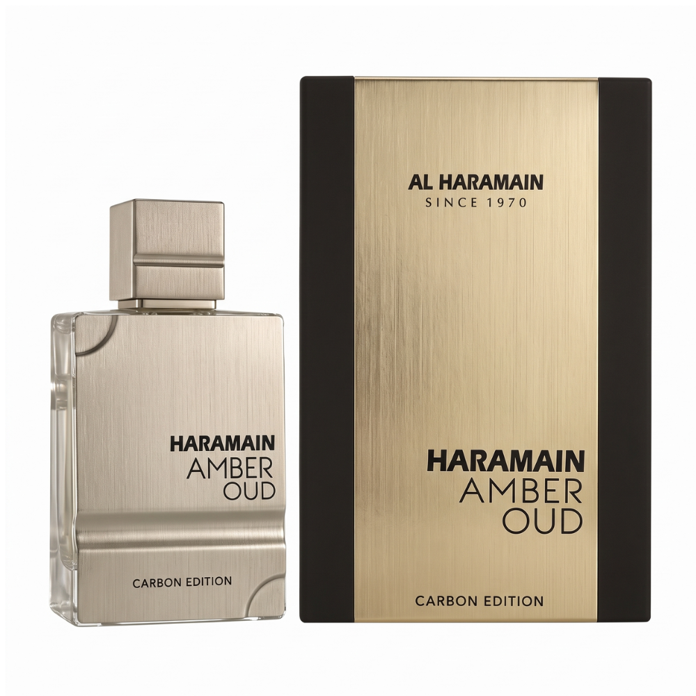 HARAMAIN AMBER OUD-CARBON EDITION ( CAJA SENCILLA) — Eau de Parfum