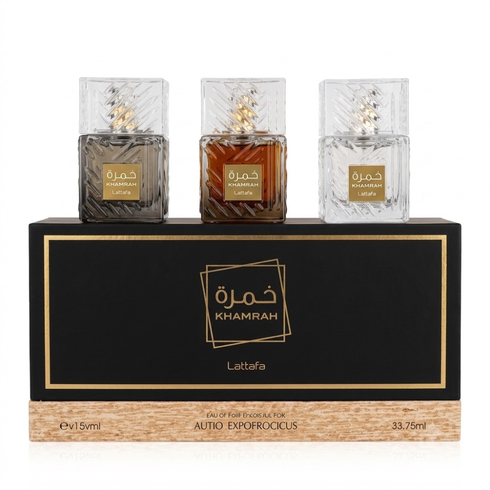 ESTUCHE KHAMRAH X3 — Eau de Parfum